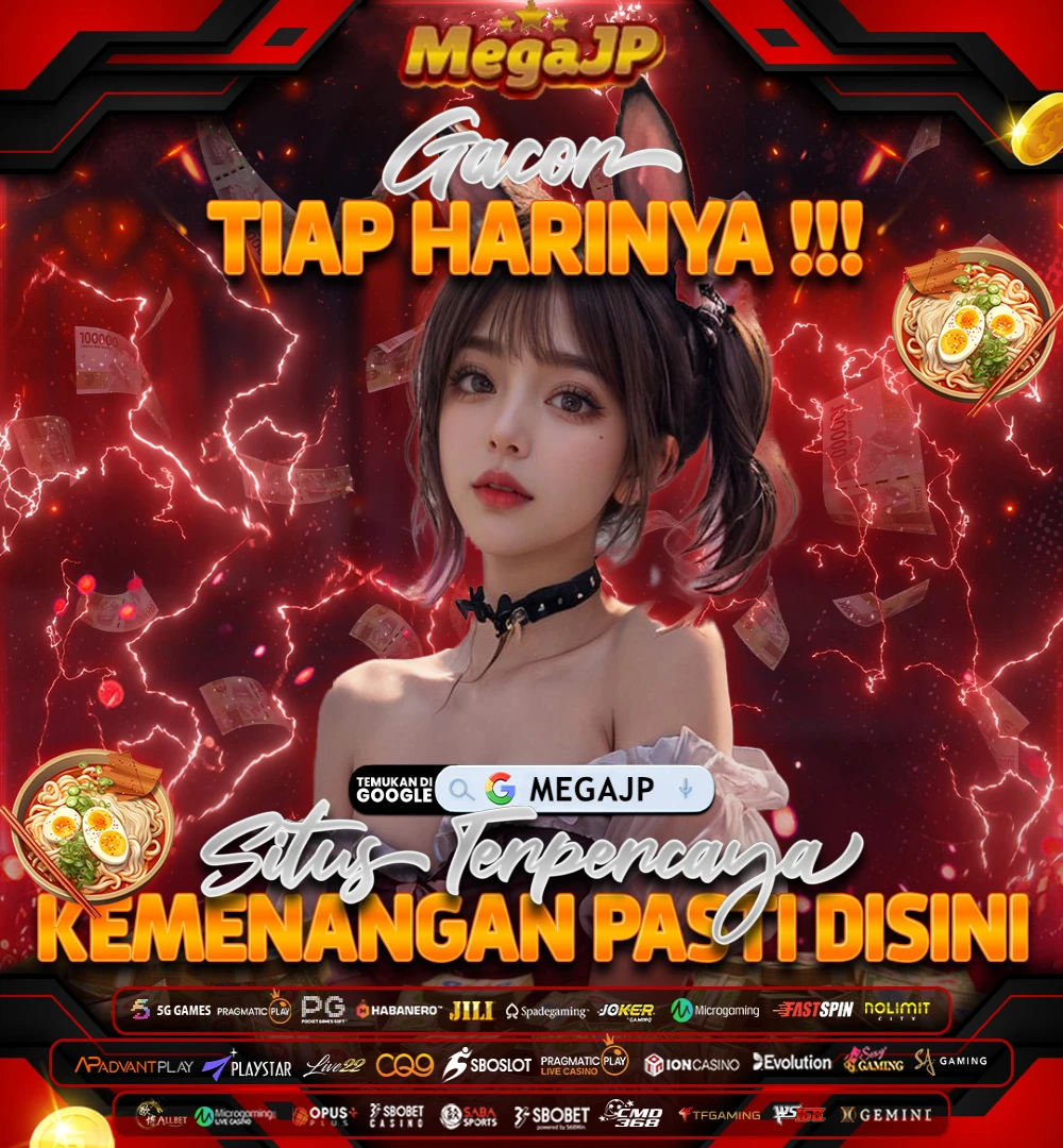 MEGAJP : Login Situs Slot Maxwin Deposit Qris Langsung Masuk Resmi